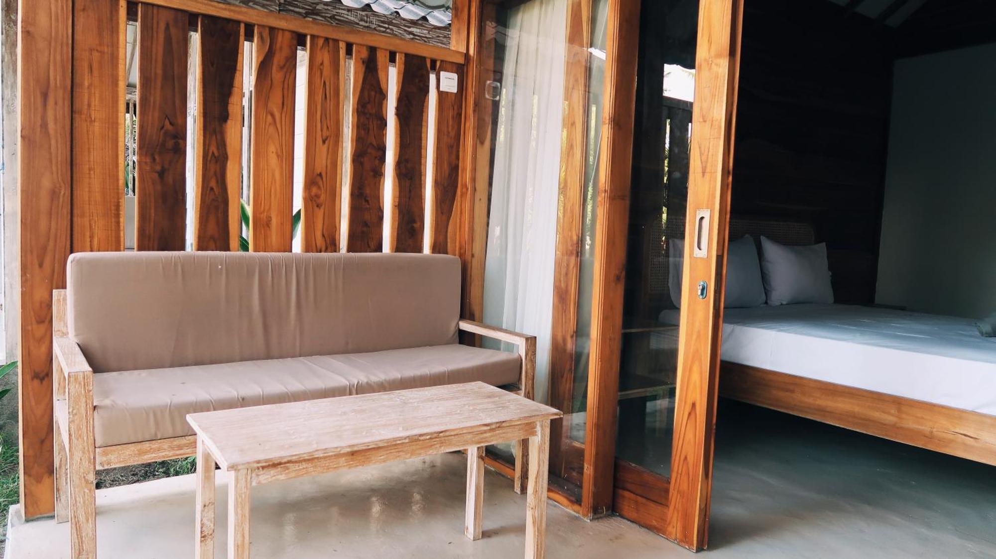 Kayu Cottage Gili Trawangan Exteriör bild